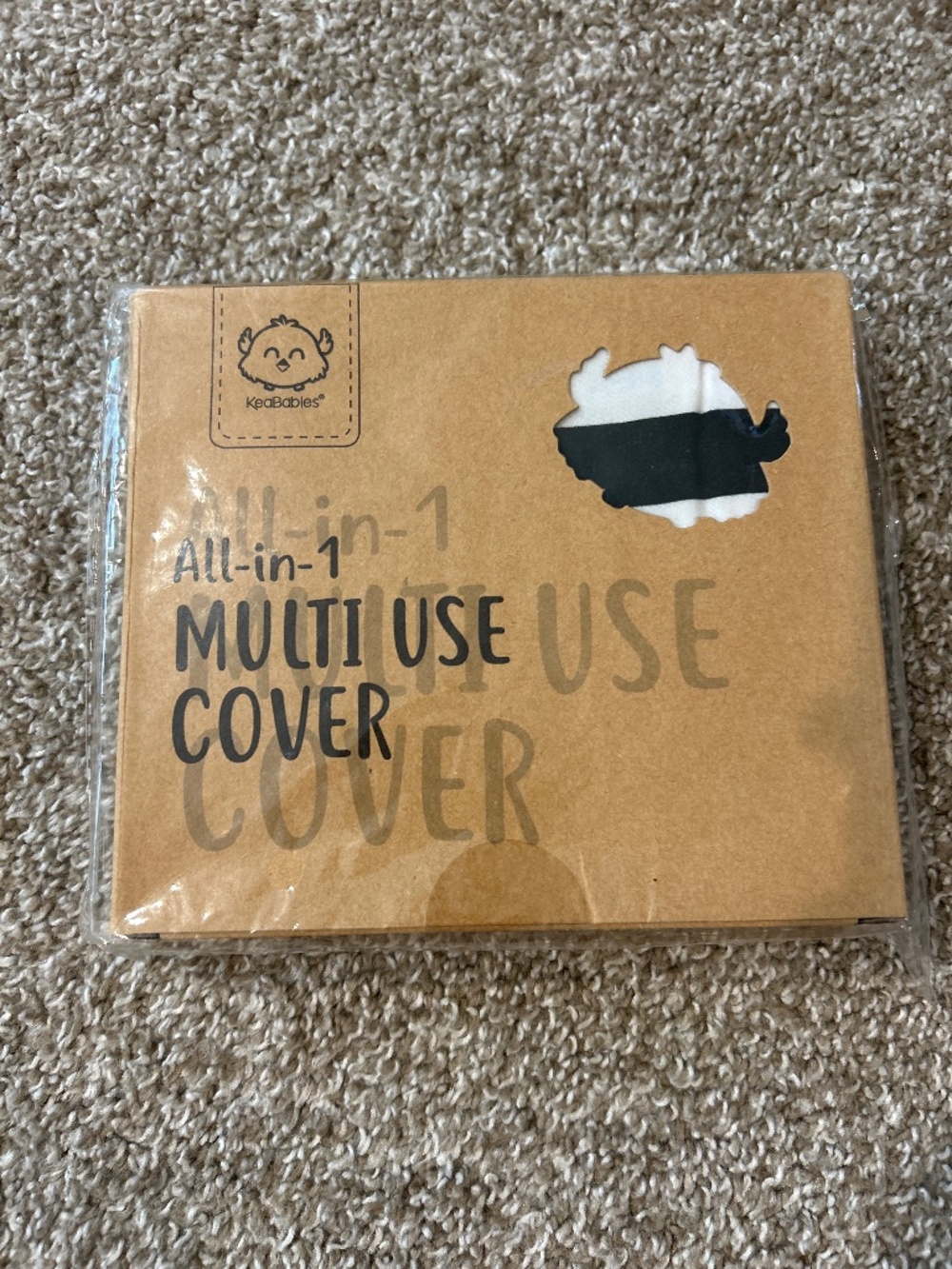 Keababies lot of 2 brand new never used all in one multi use cover